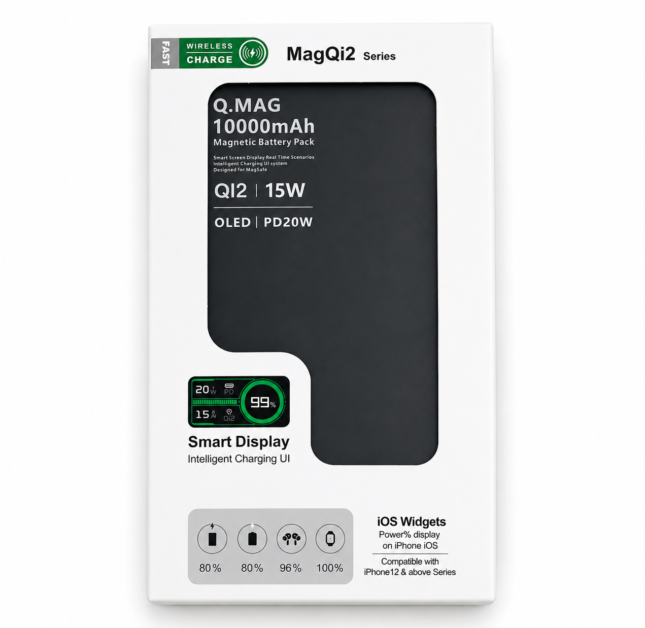 PulseGo™ Cargador Magnético Premium